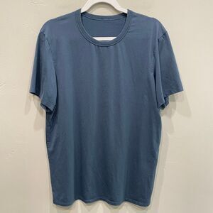Lululemon Men’s Fundamental Short Sleeve Tee in Oil Grey/Blue